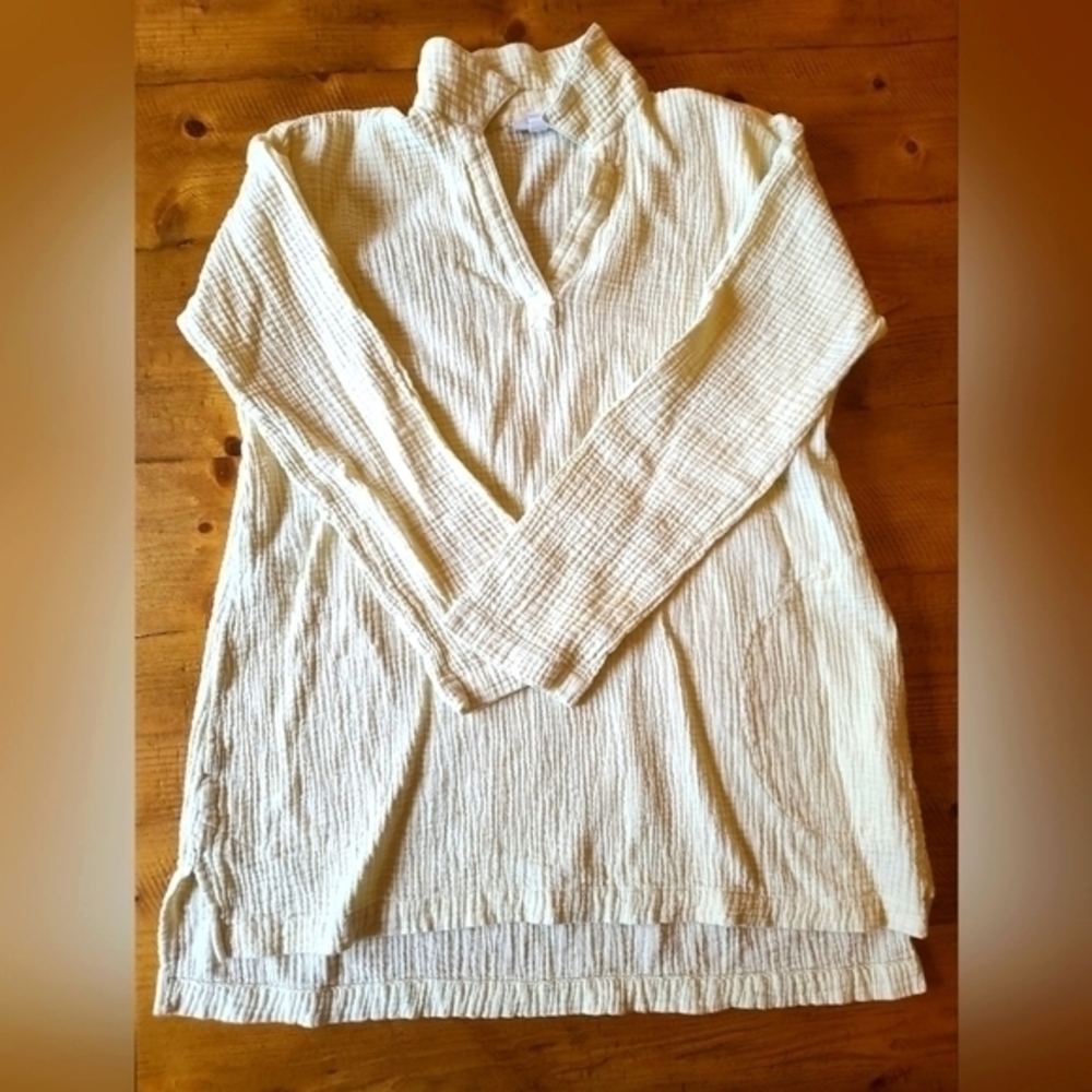 J.Jill Pure Jill Organic Cotton Cover up